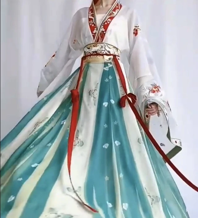 7 Ways to Tie Hanfu Skirts-17