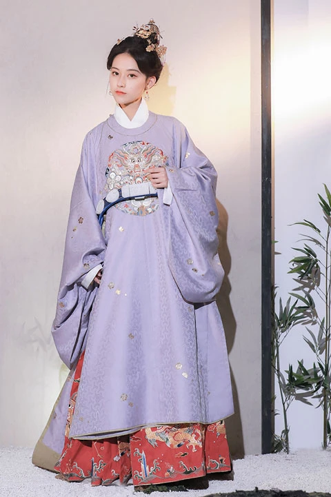 How to Match Pantone's Color of 2022 - Very Peri in Your Hanfu-3