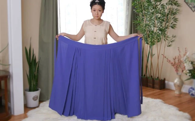 How to Wear Hanfu (9) – Ming Dynasty Ma Mian Skirt-12