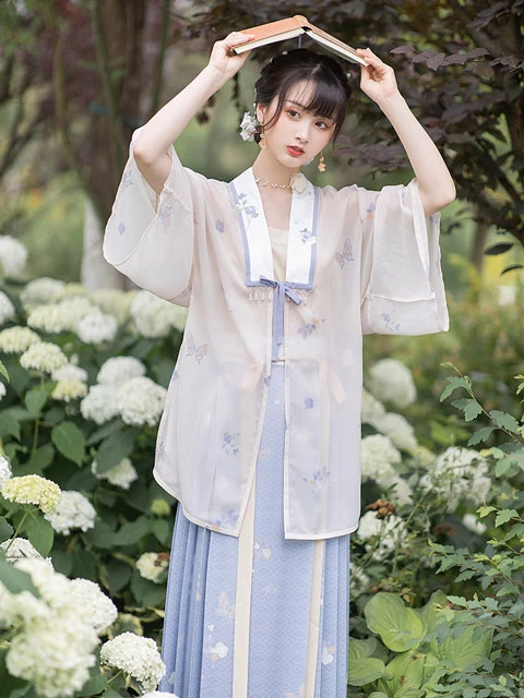 7 Sets of Summer Hanfu to Make You Unique-17