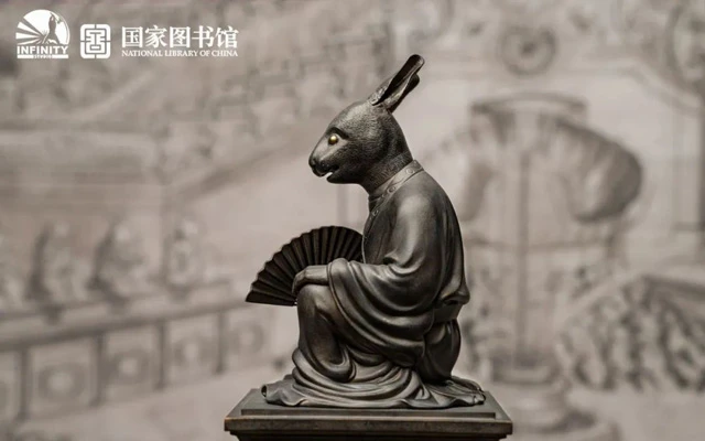 High-end Chinoiserie Statue Pioneer - Infinity Studio-15