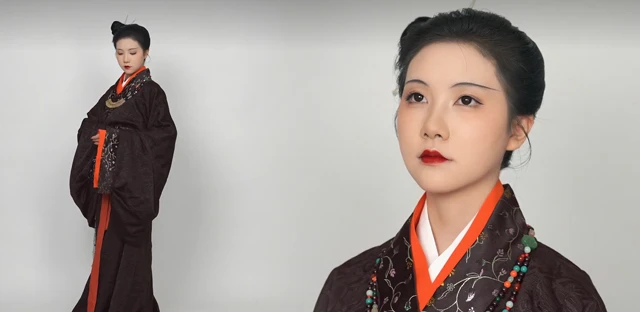 Recreating Historical Hanfu Makeup - Bloger Xiao Zhuang-26