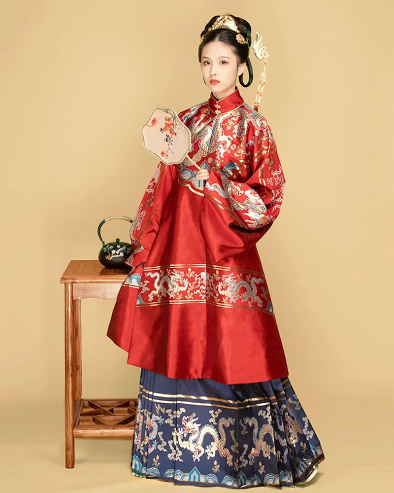 A Chinese Style Hanfu Suitable for Winter - Changshan-4