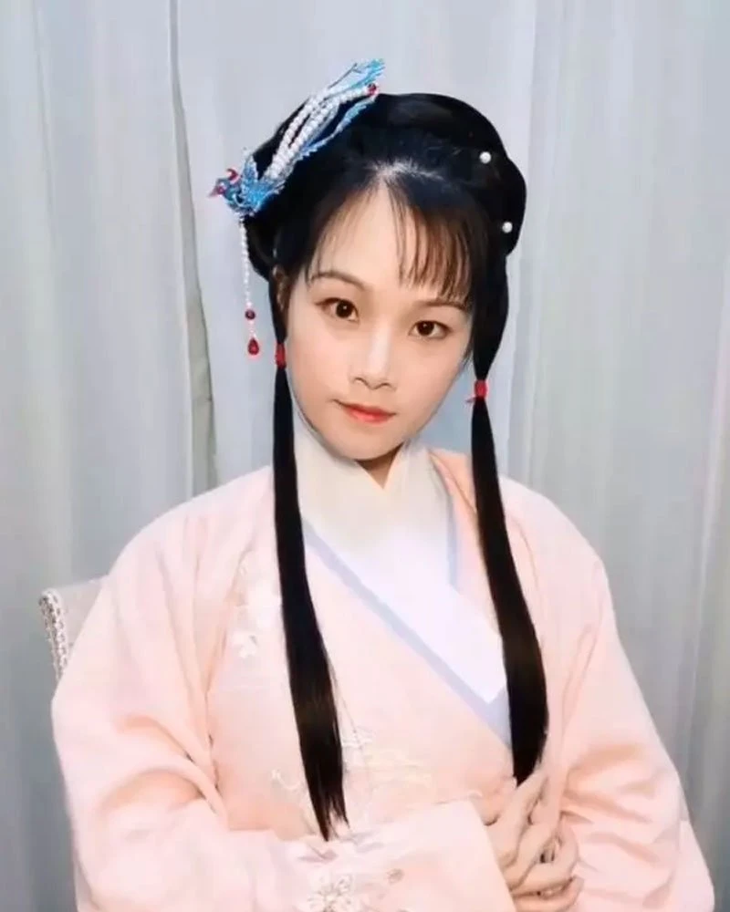 Simple Beautiful Hanfu Hairstyle for You - (2)-1