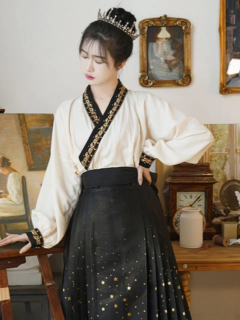 4 Simple Hanfu Hair Styles to Match Modern Hanfu Easily-7