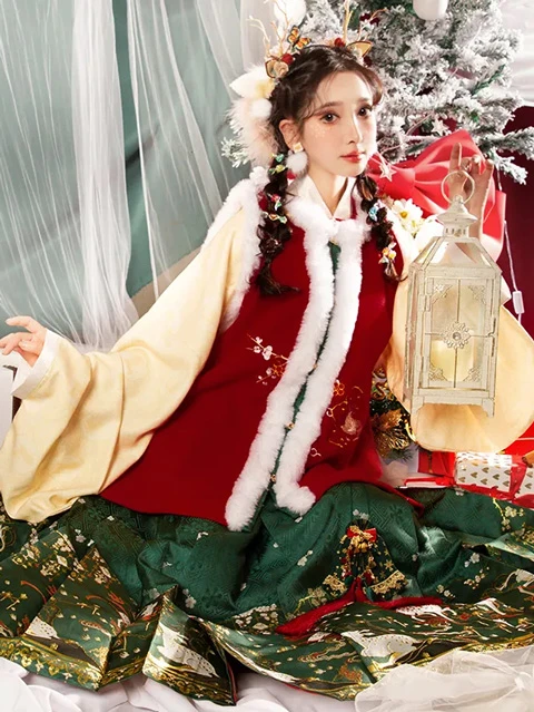 4 Christmas Elements Hanfu Styling Ideas for 2021-6