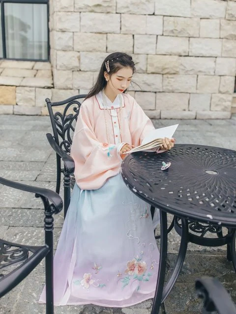 Chinese Girls Hanfu Style Suitable for Spring-2