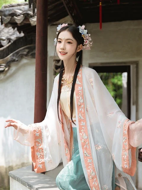 Nice Ming-style Chinese Dress for Girls (Summer)-2