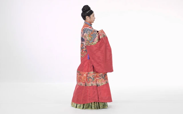 Detail of Royal Hanfu Dress for Ming Dynasty Noble Women-13