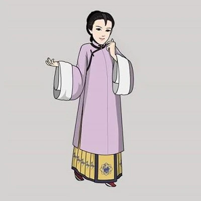 Women's Clothing Changes During the Ming and Qing Dynasties-11