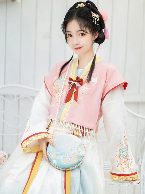 8 Different Styles of Tang Style Hanfu for Girls-6