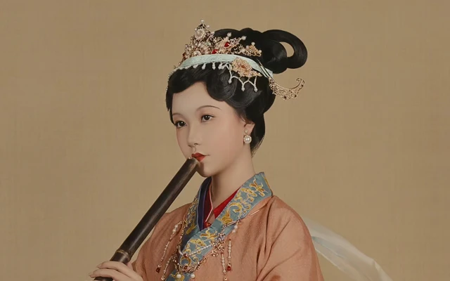 Recreating Historical Hanfu Makeup - Bloger Xiao Zhuang-38