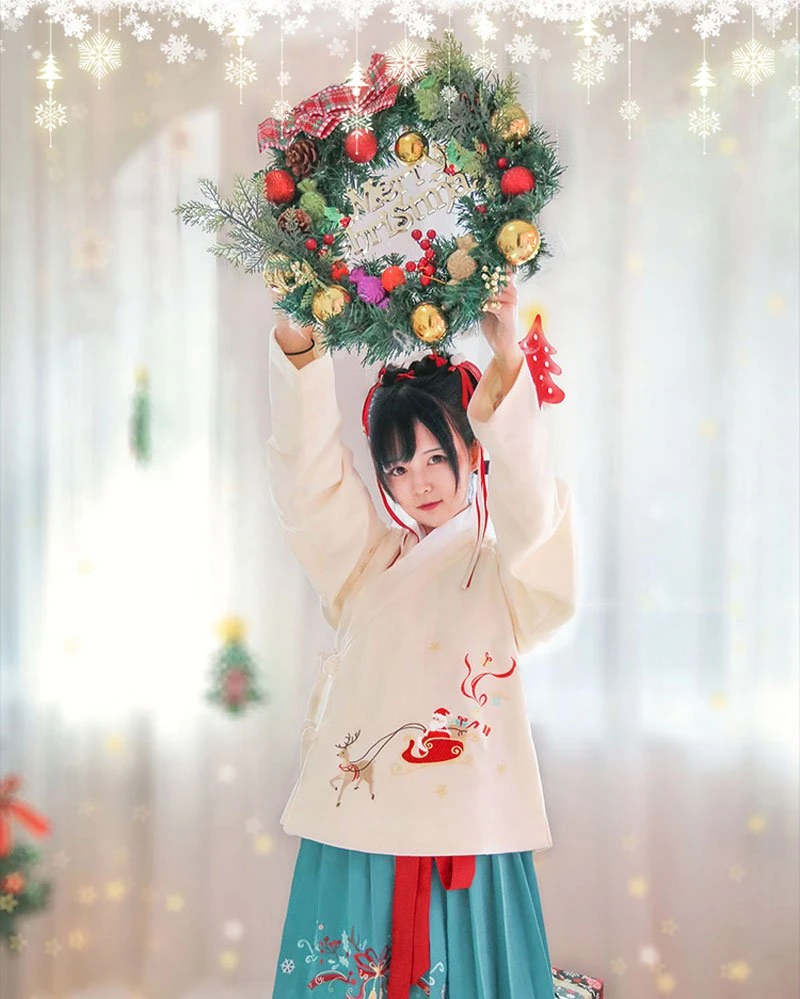 Christmas Element Hanfu - The Best Gift for Winter-11