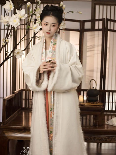 10 Must-have Hanfu Warm Long Beizi for Winter-24