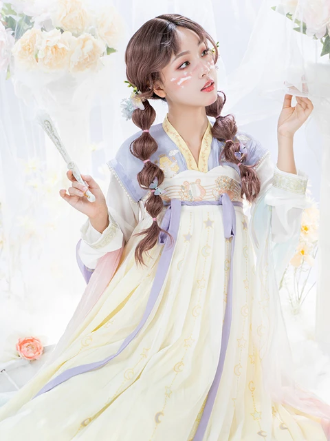 8 Different Styles of Tang Style Hanfu for Girls-19