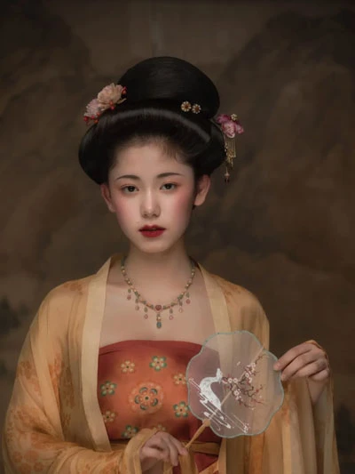 Exquisite Restored Hanfu from the Ancient Painting-25