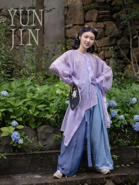 How to Match Pantone's Color of 2022 - Very Peri in Your Hanfu-14