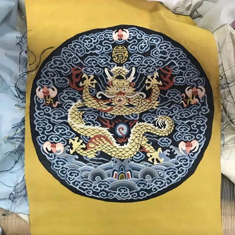 Chinese Traditional Silk Artwork - Kesi Weaving Technique-21