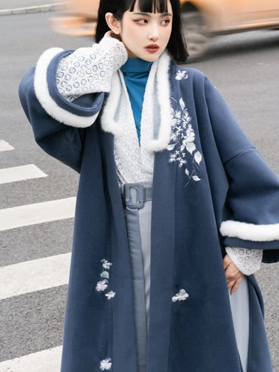 10 Must-have Hanfu Warm Long Beizi for Winter-8