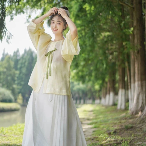 7 Sets of Summer Hanfu to Make You Unique-12