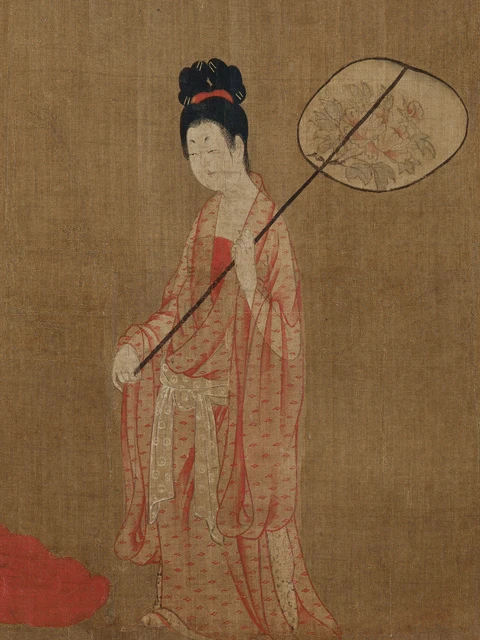 Unveiling Tang Dynasty Fashion Through Court Ladies Adorning Their Hair with Flowers-5