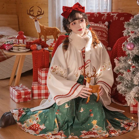 4 Christmas Elements Hanfu Styling Ideas for 2021-3