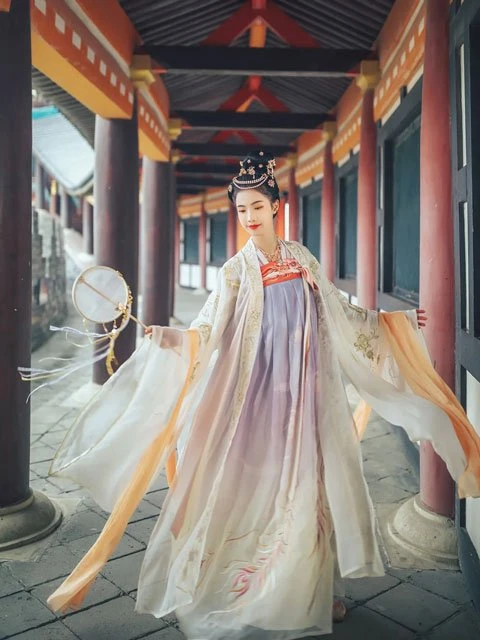 Chinese Girls Hanfu Style Suitable for Spring-3