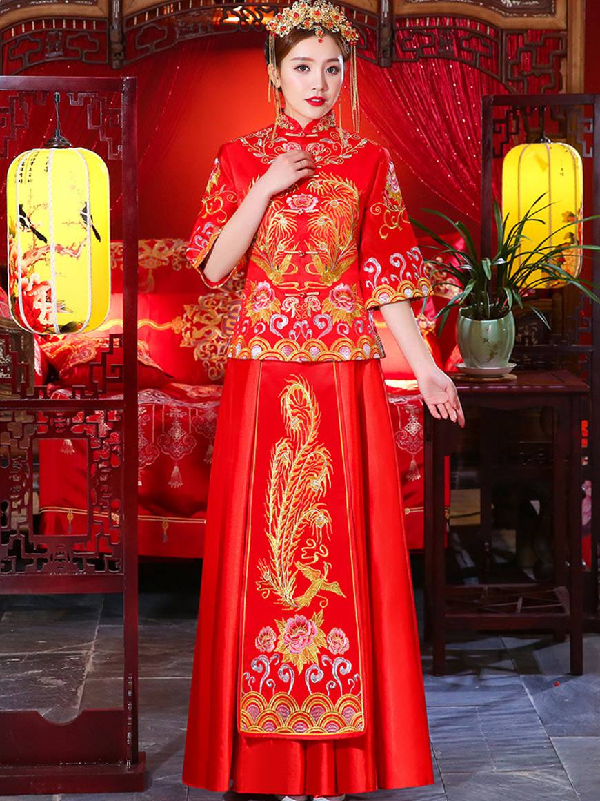 6 Classic Chinese Wedding Dresses-1