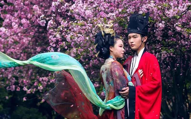 Introduction of Chinese Traditional Hanfu Wedding-12