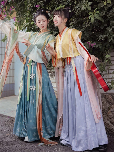 8 Different Styles of Tang Style Hanfu for Girls-13