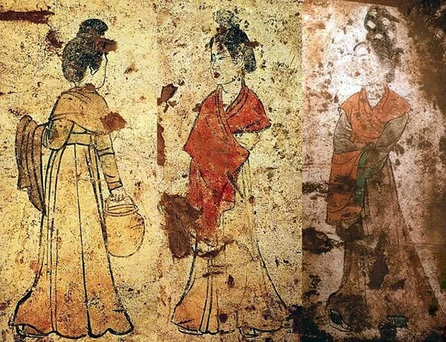 Types and Wear Styles of Tang Dynasty Women's Clothing-14