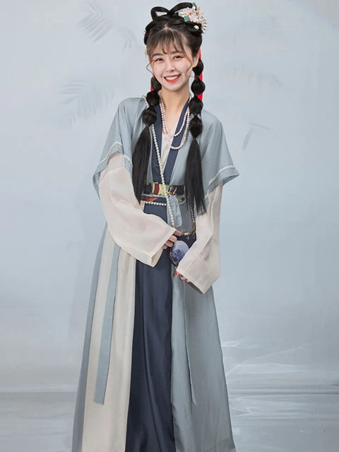 8 Different Styles of Tang Style Hanfu for Girls-10