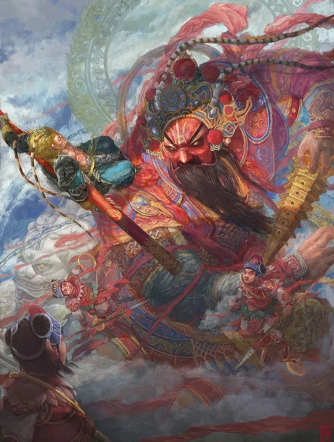 Exploring the Oriental Fantasy Art of a Post-95 Xuanhuan Painter-8