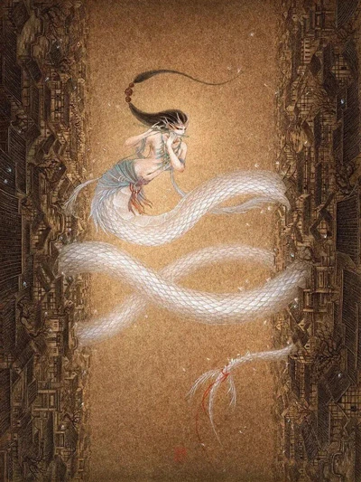 A Visual Feast of Fantastic Creatures: An Painter's Tribute to a Chinese Classic-6