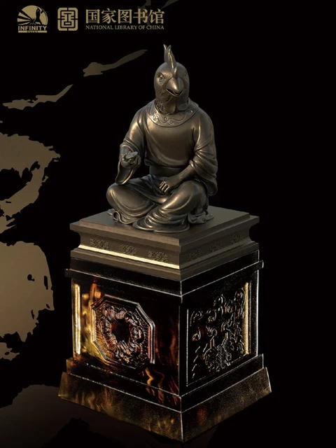 High-end Chinoiserie Statue Pioneer - Infinity Studio-10