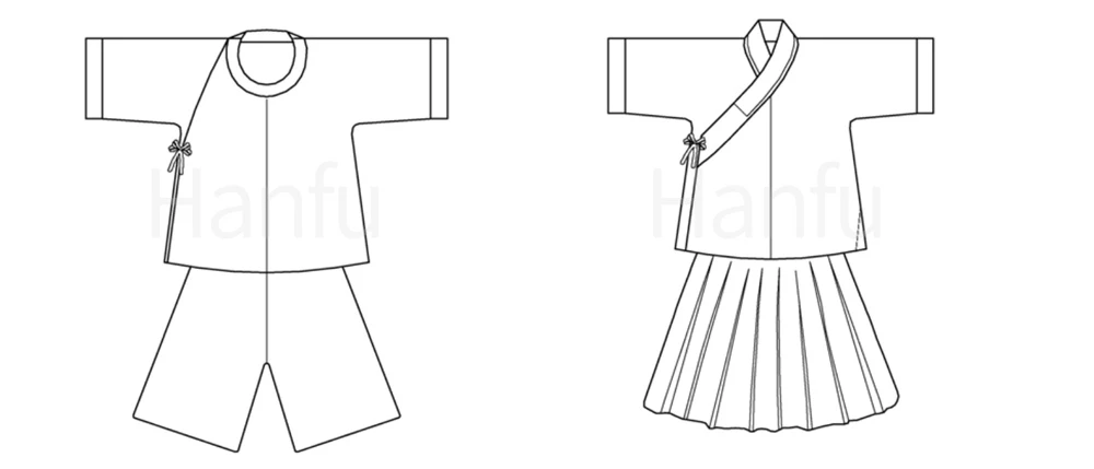 Hanfu Making(13) - Improved Hanfu Cutting & Sewing Patterns-7