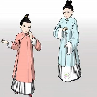 Women's Clothing Changes During the Ming and Qing Dynasties-10