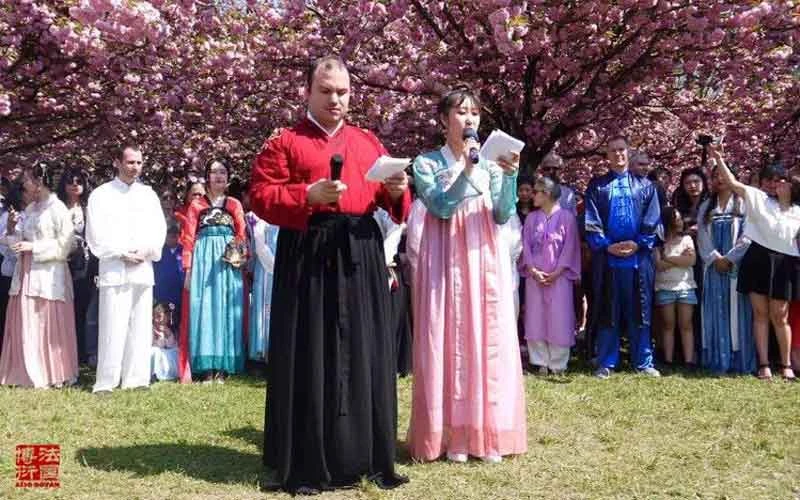 A Hanfu Festival in France