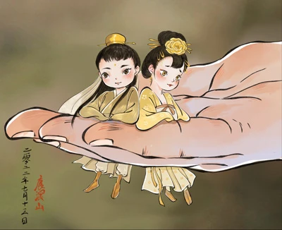 New Chinese Style Illustration - Anything Can Be Anthropomorphized Into Painting-20