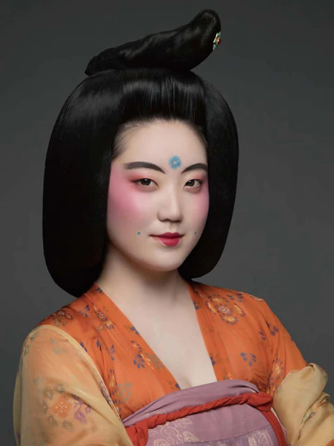 History of Makeup & Hairstyle in the Sui, Tang and Five Dynasties-13