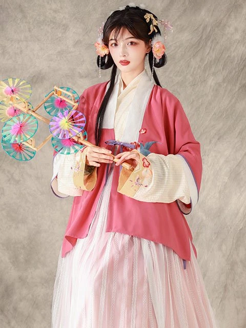 10 Traditional Chinese Colors & 4 Patterns Applied to Hanfu-23