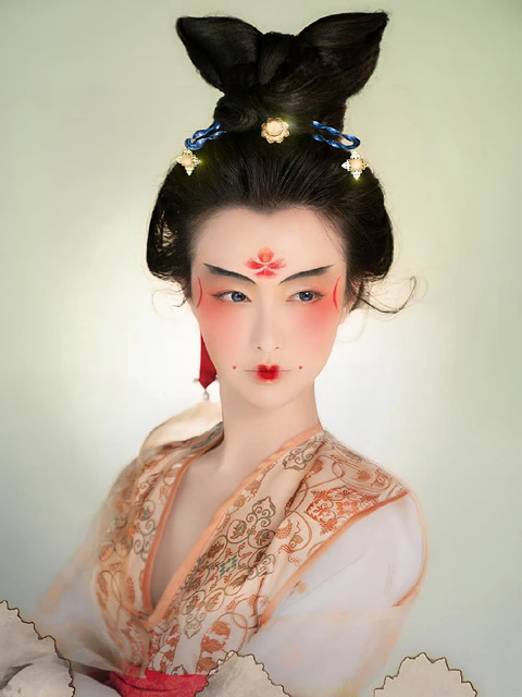 History of Makeup & Hairstyle in the Sui, Tang and Five Dynasties-11