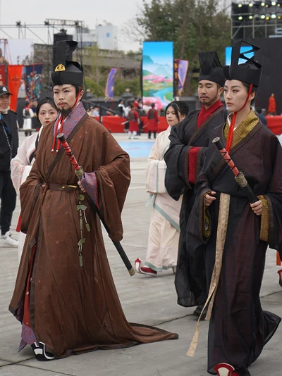 2023 the First Sichuan-Langzhong Hanfu Festival Was Successfully Held-8