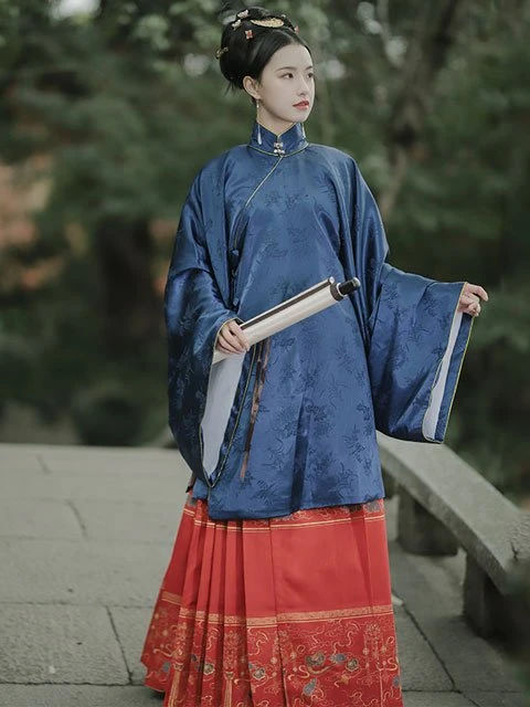 Nice Ming-style Chinese Dress for Girls (Summer)-11