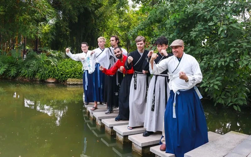 A Record of Overseas Students' Traditional Hanfu Experience-6