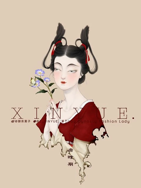 Modern Hanfu Drawing & Cosplay - Restore the Tang Dynasty-3