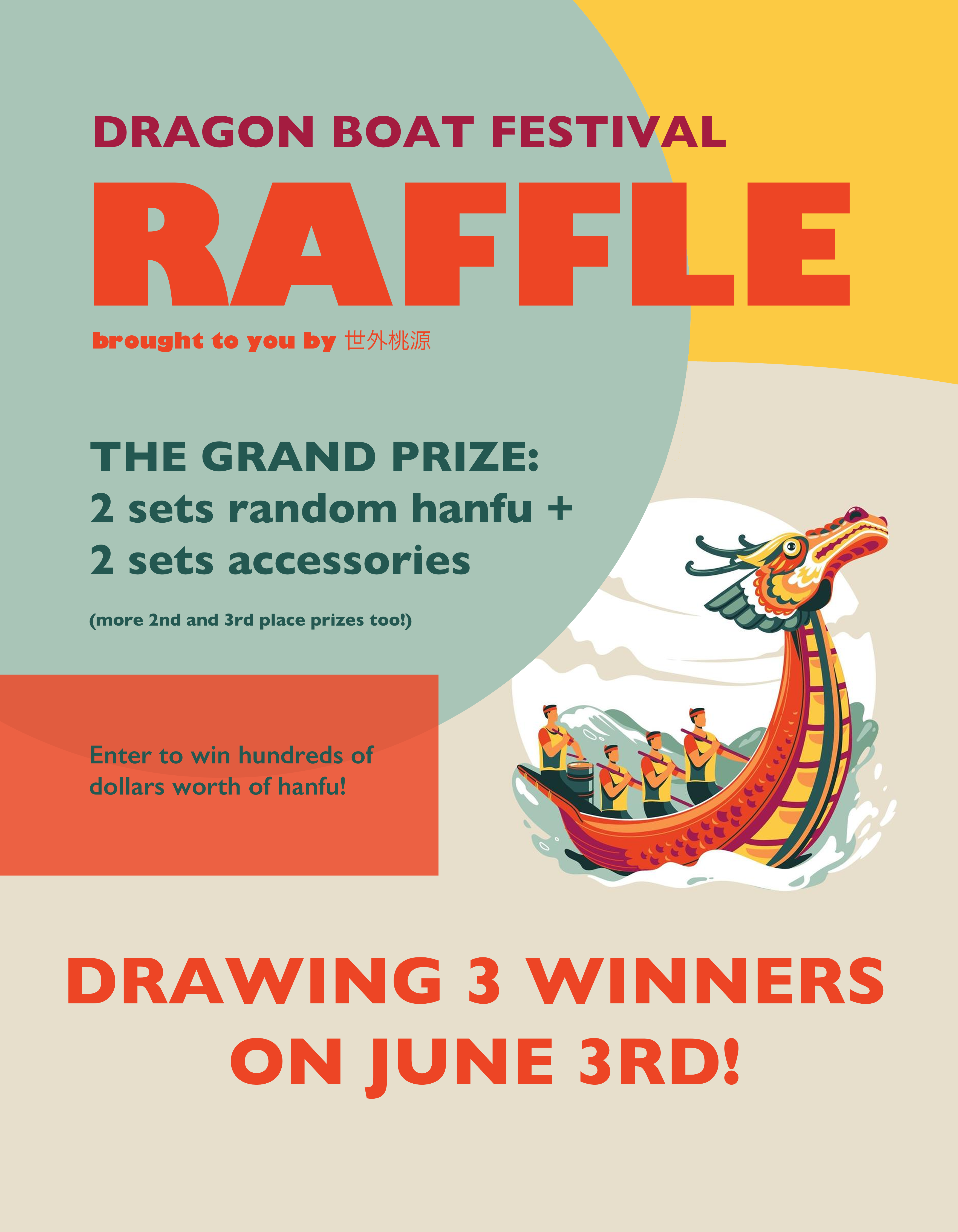 DRAGON BOAT FESTIVAL FLASH RAFFLE!!!-1