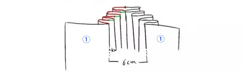 Ma Mian Qun Making - How to Calculate the Width of Pleats-14