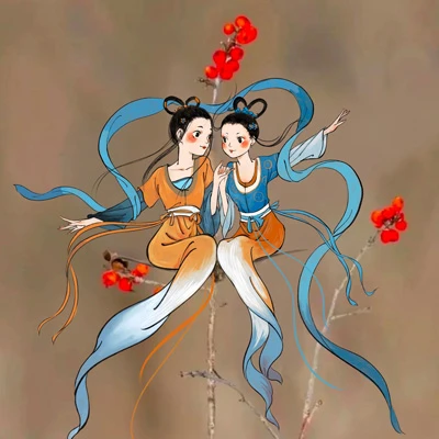 New Chinese Style Illustration - Anything Can Be Anthropomorphized Into Painting-24