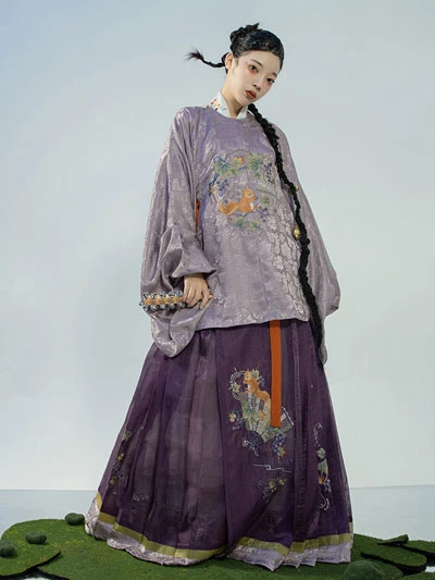 Let Lilac Purple Hanfu Romance Your 2021-5